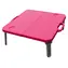 RULYT Stół składany MINI czerwony / Stolik do leżaka / 60 x 67 x 23 cm / nośność 15 kg