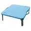 RULYT Stół składany MINI niebieski / Stolik do leżaka / 60 x 67 x 23 cm / nośność 15 kg