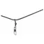 Suretti Bent metal straw with carabiner and swivel 10 cm / Brčko / Rigs and rigs