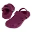 Rulyt LAGO FUR rozmiar 42 bordowy / Buty z futerkiem / unisex / kapcie i sandały / odpinane futerko