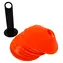 Markery RULYT 10 szt. ze stojakiem pomarańczowe / Akcesoria sportowe / średnica 19 cm