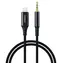 Choetech AUX009 czarny / Kabel audio / Lightning (M) - Jack 3,5 mm (M) / 2 m