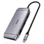 Hub Choetech USB-C 9w1 / hub USB / 3x USB 3.2 Gen 1 / HDMI 4K 30Hz / VGA Full HD 60Hz / czytnik kart SD/TF