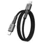 Tech-Protect Ultraboost DNA MagTwist szary / Kabel ładujący / USB-C / PD 100W / 5A / 100 cm