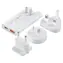 Choetech PD6011 biały / Ładowarka ścienna / GaN / 65W / USB-C + USB-A