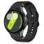 Pasek silikonowy Tech-Protect Sport czarny / do Samsung Galaxy Watch 4/5/5 Pro/6/7/FE