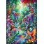 Puzzle ALIPSON Kolorowa dżungla / 1000 elementów / 47,8 x 69 cm