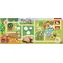 DODO Puzzle-labirynt Podróż przez farmę / 10 elementów / 54 x 22 cm