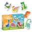 Gra magnetyczna DODO Dinozaury / Magnesy z nazwami dinozaurów