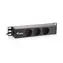 Listwa zasilająca Equip 10" czarna / PDU / 1U / SCHUKO - 3x CEE 7/5 / 16 A / 3500 W