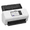 Brother ADS-4700W biały / Skaner dokumentów dwustronny / A4 / 600×600 dpi / 40 str./min / ADF na 80 arkuszy / Wi-Fi / USB 3.0