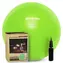 Spokey FITBALL III zielona / Piłka gimnastyczna / 65 cm / pompka w zestawie