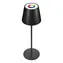 RealPower LED TableLight 360 czarna / Lampa stołowa LED / RGB / Ściemnialna / Akumulator 1800 mAh / IP44