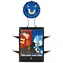NUMSKULL Gaming Locker Sega Sonic czarno-wielokolorowy / Stojak na płyty z grami / Xbox