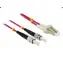 OPTIX LC-ST / Kabel światłowodowy / 50/125 / OM4 / Duplex / 15 m