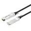 Kabel Intellinet 508537 QSFP+ DAC Twinax 3 m / Kabel / 40 Gb/s / QSFP+-QSFP+ / czarny, srebrny