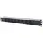 Intellinet PDU 19" 8x C13 czarno-srebrna / PDU / 1U / 8x gniazdo C13 / 16 A / kabel 2 m