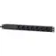 Intellinet 715140 / Listwa zasilająca Rack / 1U / 7 gniazd typu F / kabel 3 m / zabezpieczenie przeciwprzepięciowe