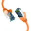 EFB Cat7 S/FTP 30m pomarańczowy / Kabel krosowy / RJ45-RJ45 / LSZH / 600 MHz