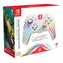 PDP Afterglow Wave biały (500-238-WH) / Kontroler do gier / bezprzewodowy / Nintendo Switch / Programowalne przyciski