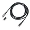 TROIKA SPEEDY XL czarny / Kabel ładujący / USB-C - USB-C/Lightning / PD 100W / 2 m