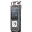 Philips DVT6115 / Dyktafon / Pamięć 8 GB / USB-C / microSDHC maks. 32 GB / 3 mikrofony