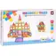 Zestaw konstrukcyjny magnetyczny ECOTOYS / 106 elementów / z szablonami