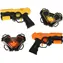 Pistolet laserowy do paintballa KIK z tarczą IR / Zestaw 2 szt. / 2 osłony / Bez baterii