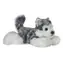 AURORA Pluszowy piesek Mush Husky szaro-biały / 20 cm / Plusz
