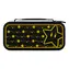 Etui podróżne PDP Travel Case PLUS GLOW Super Star czarno-żółte / Etui do konsoli Nintendo Switch / świecące w ciemności / uchwyt do przenoszenia