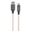 Ansmann 1700-0158 czarny / Kabel do transmisji danych i ładowania / USB-A - USB-C / 1 m / Oświetlenie LED / 60 W