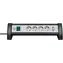 Brennenstuhl Premium-Office-Line czarno-szary / Listwa zasilająca biurkowa / 4X gniazdo / 2x USB-A / 3100 mA / 1,8 m