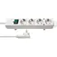 Brennenstuhl Comfort-Line PLUS biały / Przedłużacz / 4 gniazda / 2 m / wyłącznik bezpieczeństwa / zabezpieczenie przed dziećmi