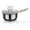 Rondel bankietowy MATTE New Line 0,9 l / Rondel / stal nierdzewna / 14 cm / pokrywka / indukcyjna