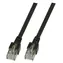 EFB Cat5e SF/UTP czarny / Kabel krosowy / RJ-45 / PVC / 10 m