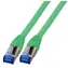EFB K5525FGN.1.5 zielony / Kabel krosowy / Cat6a S/FTP / 1,5 m / 10 Gbit/s / TPE superflex