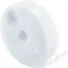 Taśma samoprzylepna Schwaiger z rzepem biała / Rzep / 3 m / 12 mm / 2 mm