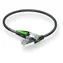 Kabel krosowy ZyXEL Cat6A SF/FTP 18 cm czarny / Kabel krosowy / RJ45-RJ45