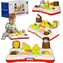 KIK Popping Animals ze światłem i dźwiękiem / Interaktywna zabawka / 4 przyciski / Dźwięk i światło / 3 baterie AAA
