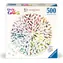Ravensburger Krąg Kolorów Okrągła Układanka: Ptaki / 500 elementów