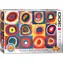 EUROGRAPHICS Puzzle Studium kolorów kwadratów XL / efekt 3D / 300 elementów / 67,6 × 48,9 cm