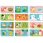 Puzzle DODO Zwierzęta i ich siedliska / Włóż puzzle / 12x2 elementy