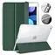Mercury Clear Back Cover zielony / Etui z klapką / do Apple iPad Air 11" (2024) / TPU, mikrofibra