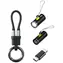 4smarts Explorer 4w1 czarny / zestaw akcesoriów USB-C / kabel 60 W / adapter 100 W 10 Gb/s / zapalniczka samochodowa / latarka