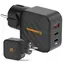 Hammer RapidCharge 65W czarny / Ładowarka ścienna / 65 W / 1x USB-A / 2x USB-C / PD