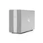 OWC Mercury Elite Pro Dual srebrny / Zewnętrzna klatka na dyski / 2 dyski twarde 3,5" / USB-C 10 Gb/s / Hub USB 3 porty