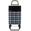 Rolser Jean Scottish 2 black / Torba zakupowa na kółkach / 2 kółka / 43 l / ładowność 50 kg / 1,12 kg