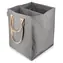 Rolser Laundry Hub Tweed Duplo szary / Kosz na pranie / torba
