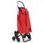 Rolser I-Max MF 6 Logic czerwony / Torba zakupowa na kółkach do schodów / 6 kół / 43 l / do 50 kg