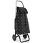 Rolser I-Max Star 2 czarno-biały / Torba zakupowa na kółkach / 2 koła / pojemność 43 l / ładowność 50 kg